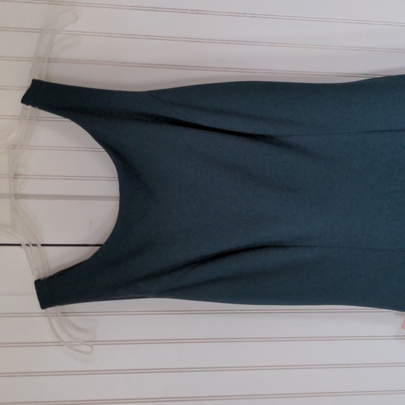 BHLDN Misty Dress in Dark Emerald - Picture 6 of 7